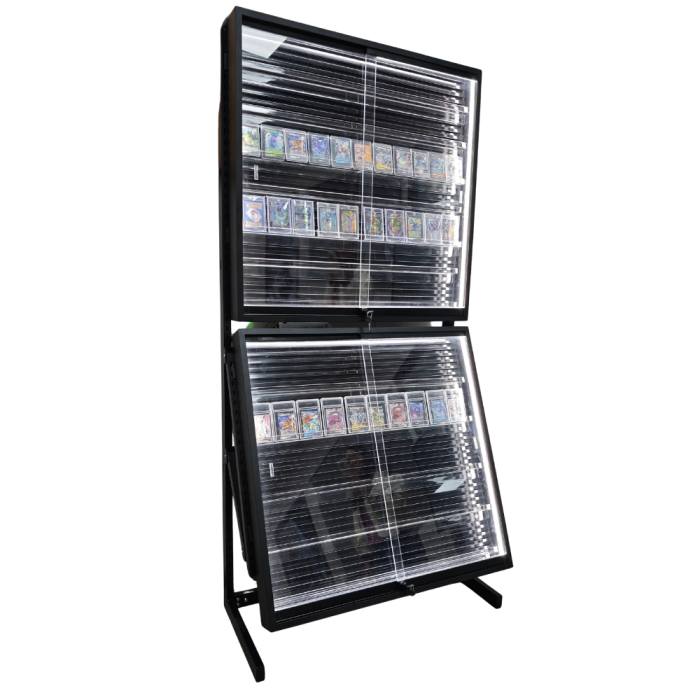trading card glass display case Collectible Display main image 0