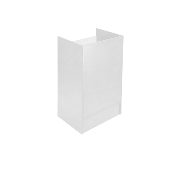 White Solid Front Registerstand