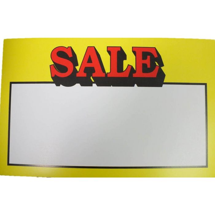 7X11 Sale Ylw/Red/Blk Sign/100 main product photo