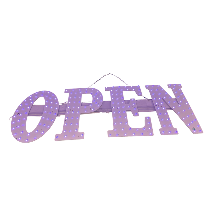 ネオン管 BEAUTIFUL DAY TO START 14*9インチ オーダー LARGE LED Open Sign - Multi Color Options