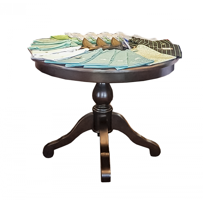42" Round Display Table-Stain