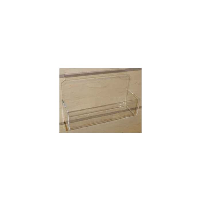 Acrylic Slatwall Bin 4.5X8X2.5- No Compartments main product photo