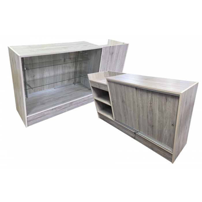2-in-1 Counter - Combo Counter - Full Vision with Register Stand