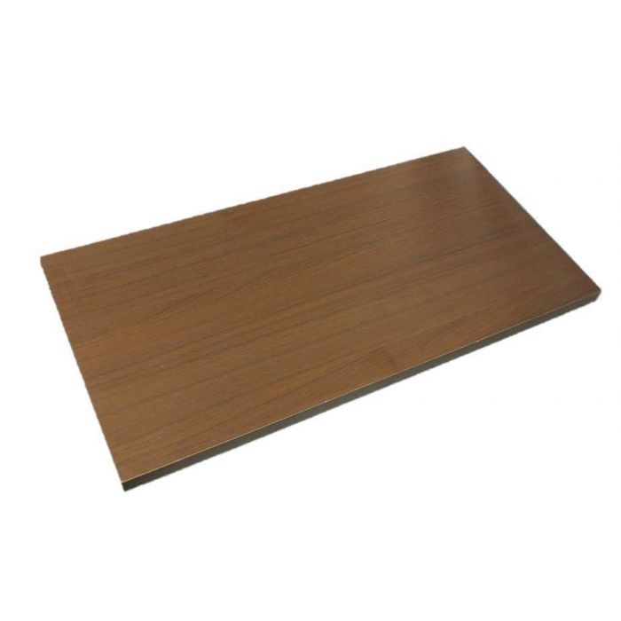24'' Dark Walnut Wood Shelf main product photo