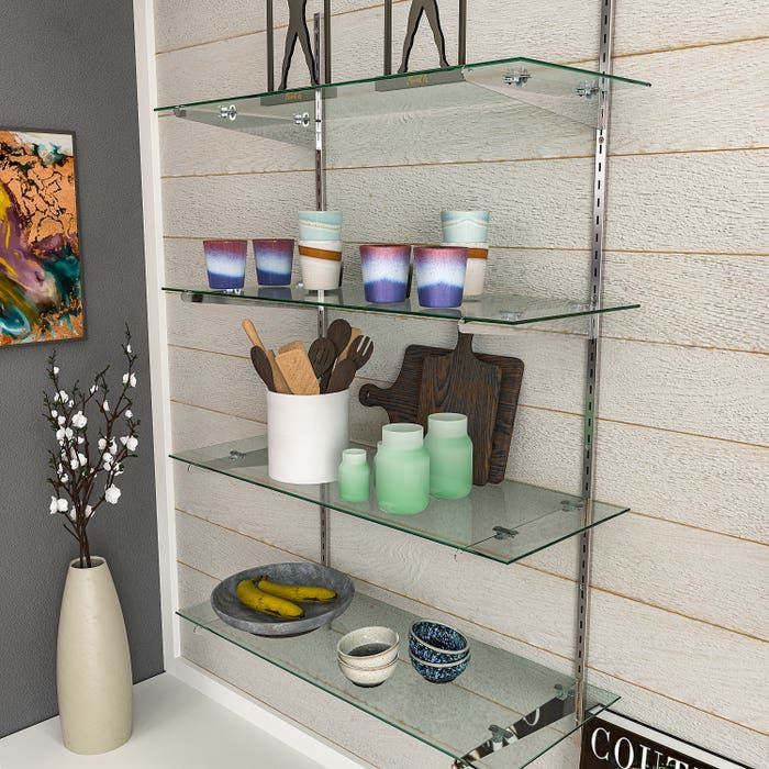 8x48 Tempered Glass Shelf