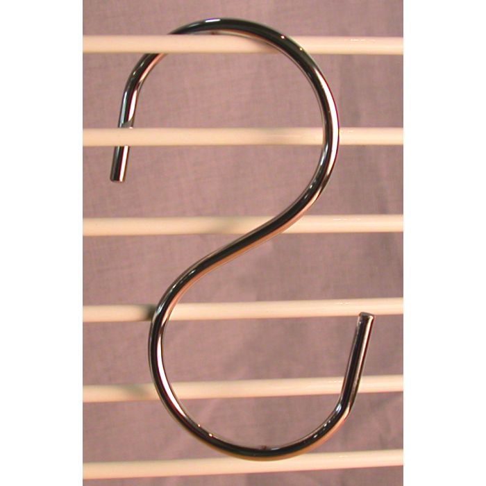 4 inch Chrome S Hook main product photo