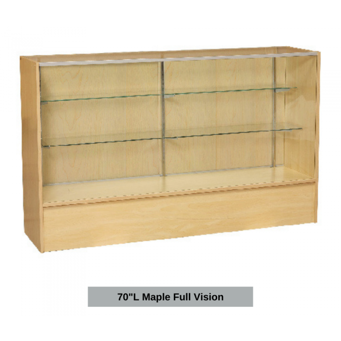 6' maple full vision
