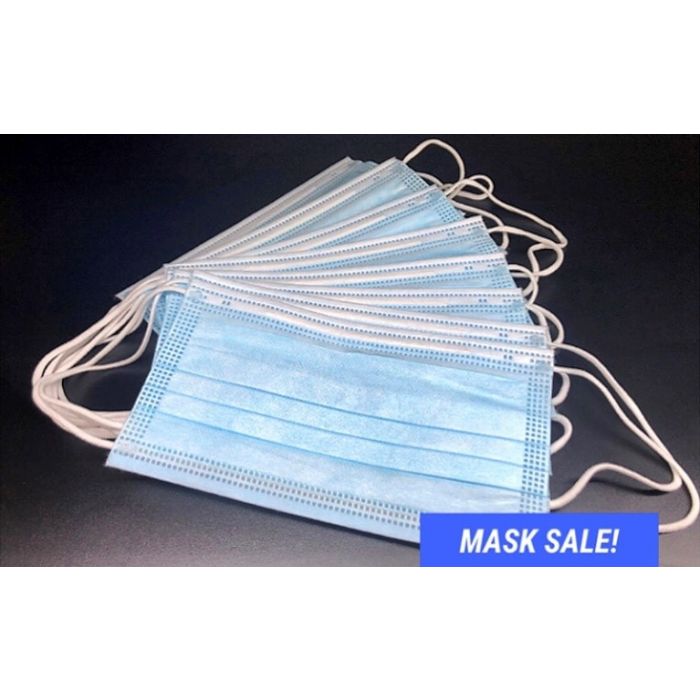 Surgical Grade Disposable Face Masks - 10 PACK main product photo