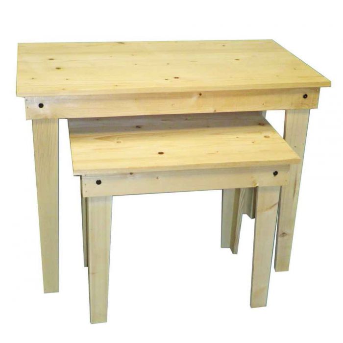 Natural Nesting Table Set main product photo