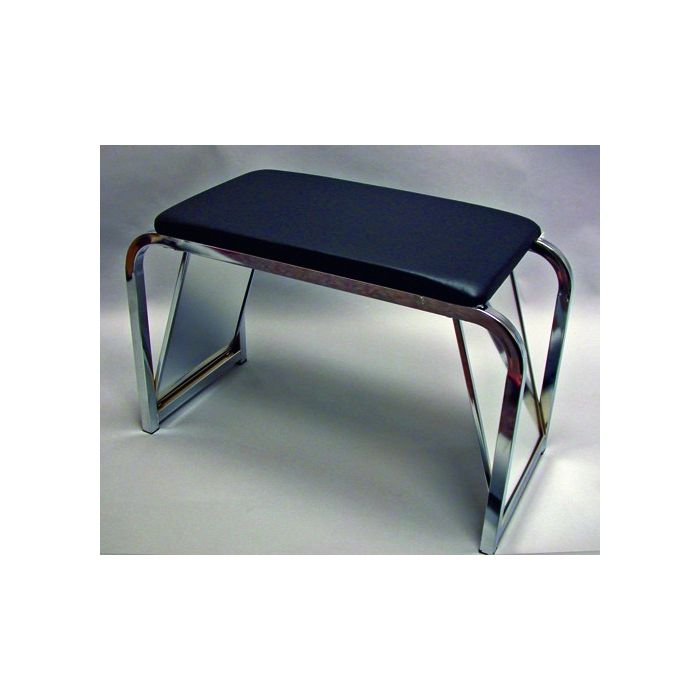 FixtureDisplays Padded Shoe Fitting Bench with Mirror 15589
