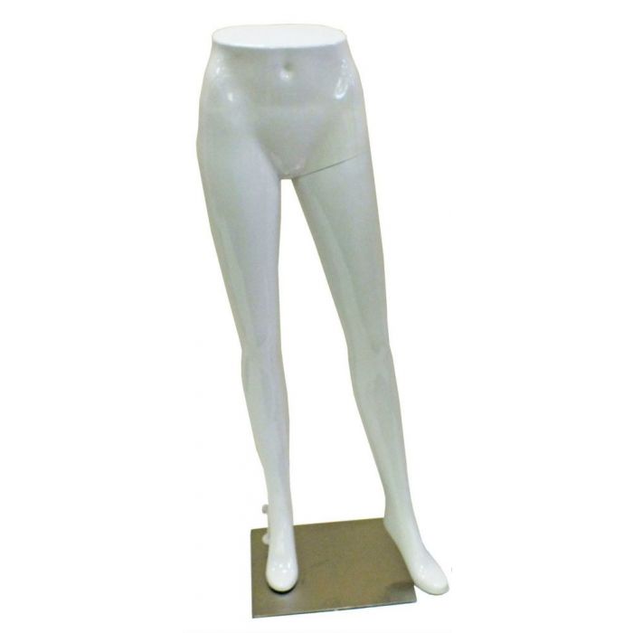 Plastic Female Pant Form- White main product photo