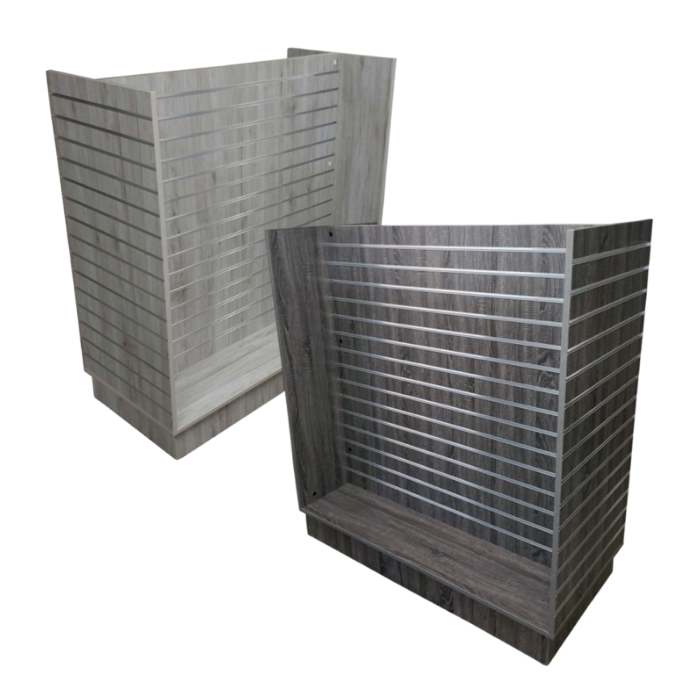 Rustic Slatwall Merchandisers
