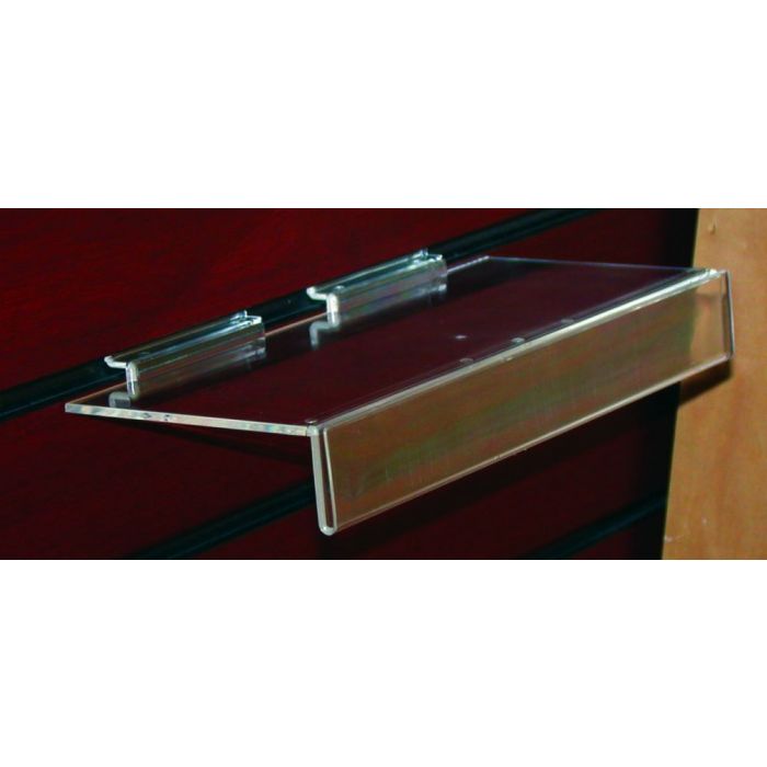SLATWALL SHELF- SIGNHOLDR LIP