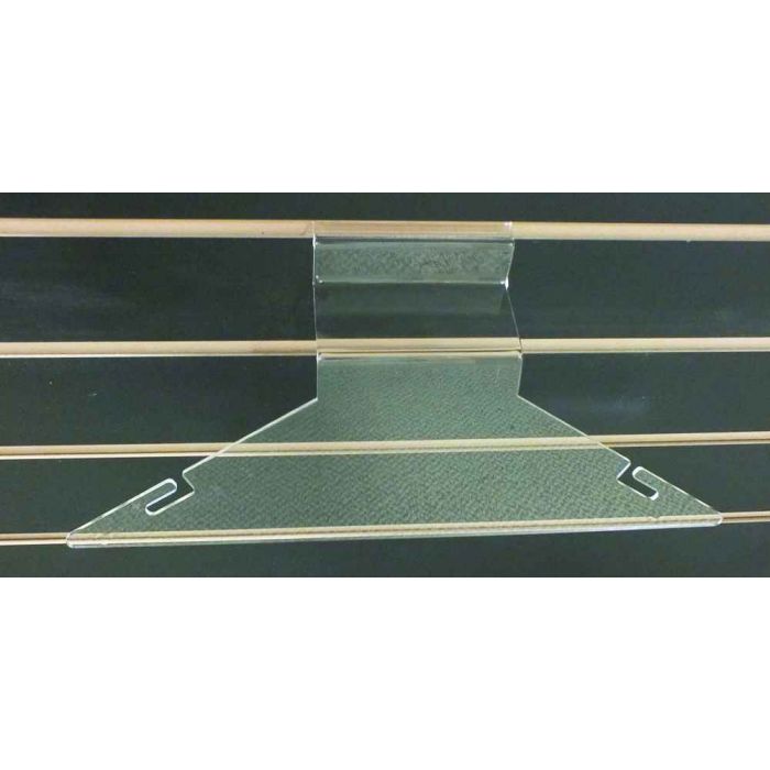 Slatwall Acrylic Clothing Hanger main product photo