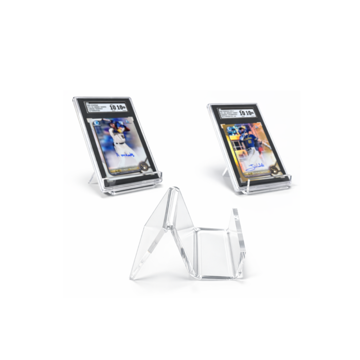 trading card display acrylic stand