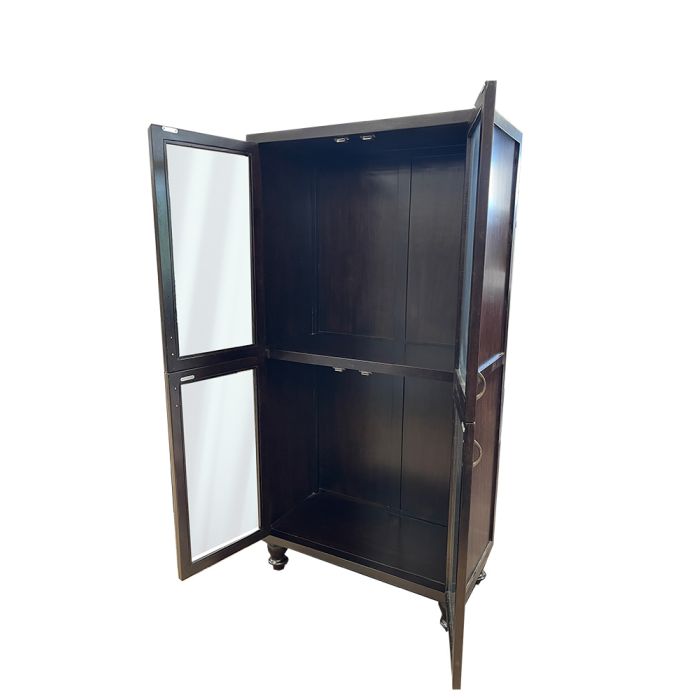 Dark Mahogany Trophy Case
