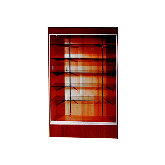 Mahogany Wall Unit Display Case