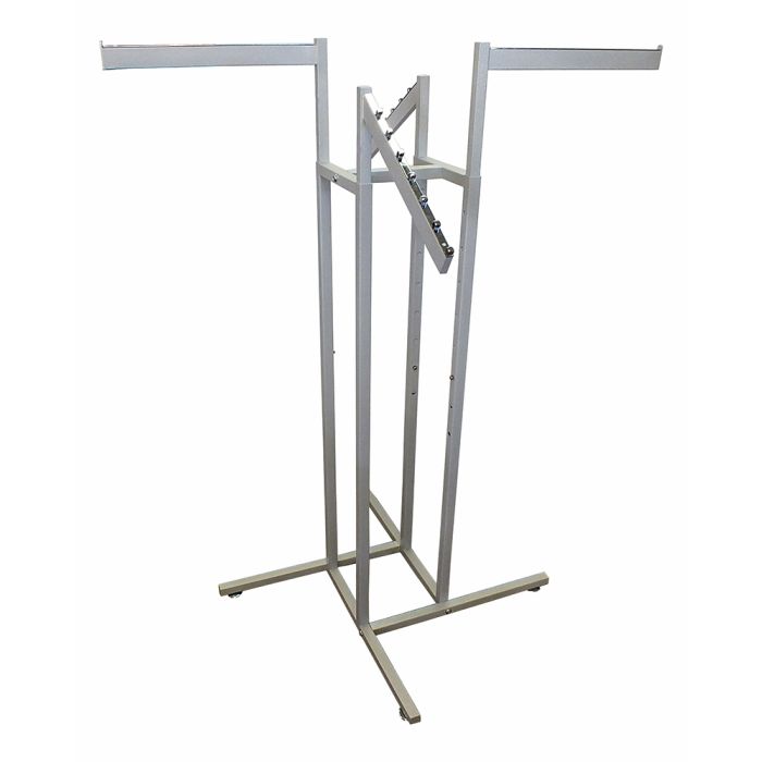 white four way rack