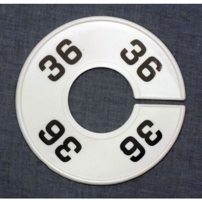 WHITE SIZE DIVIDER-36