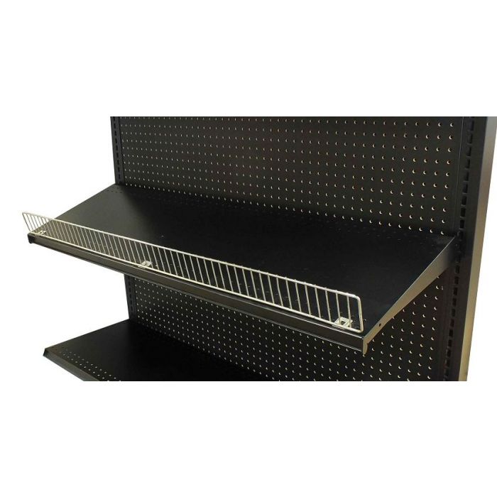 Heavy Duty Acrylic Gondola Shelf Fence & Dividers For Displays