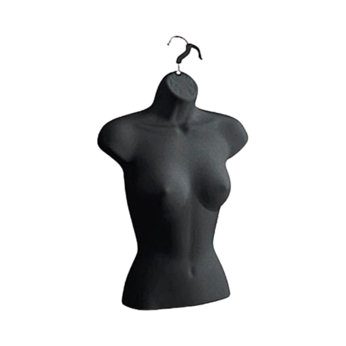 female form set black torso