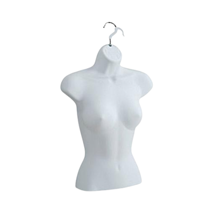 form set - white female torso