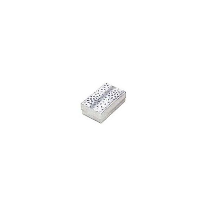 silver foil ring box