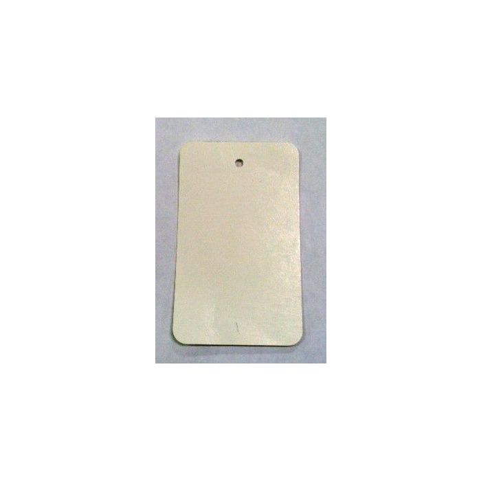 NON-PERFORATED BLANK TAG- NO STRING