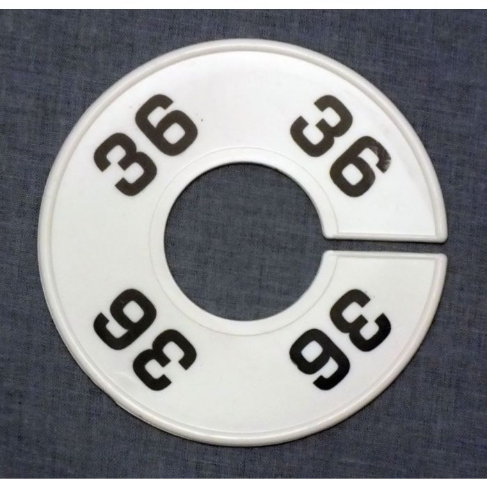 WHITE SIZE DIVIDER-36