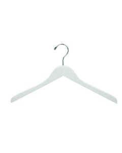 White Wood Shirt Hanger