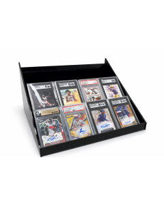 trading card display for countertop or showcase