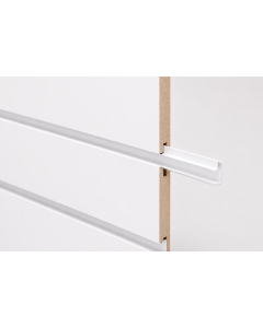 SLATWALL SNAP IN-WHITE