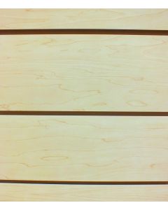 Maple Slatwall- 6'' OC