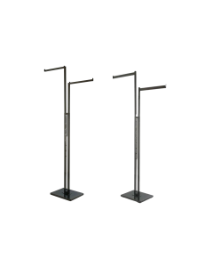 Black 2 Way Clothing Rack  