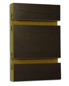 Dark WALNUT SLATWALL