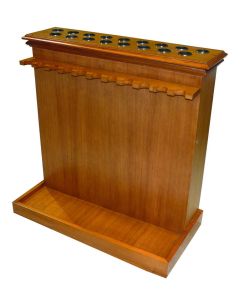 CLUB HOLDER- NATURAL MAHOGANY