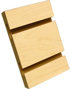 Maple SLATWALL- 3"OC