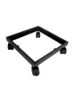 Square Base With Casters - Black