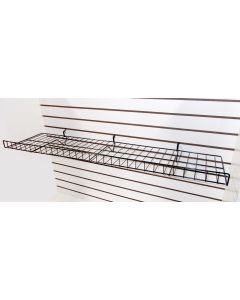 All Purpose Wire Shelf 12"D X 46"L Black