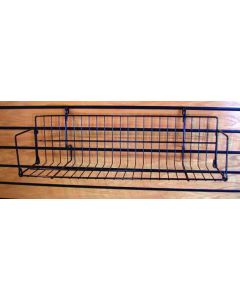 UNIVERSAL WIRE SHELF-BLACK