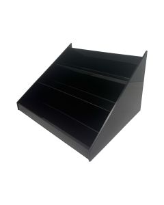3 Tier Black Countertop Display
