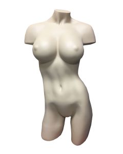 large busted female torso form