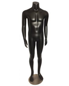Headless Male Mannequin- Black