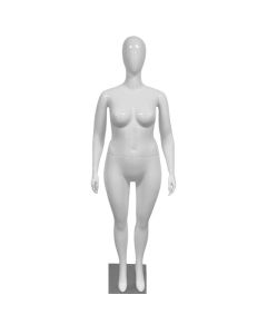 Plus Size Female Mannequin- White