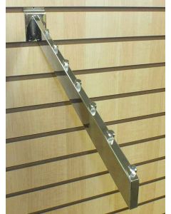 7 CUBE WATERFALL SLATWALL FACEOUT- CHROME