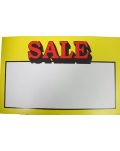 7X11 Sale Ylw/Red/Blk Sign/100