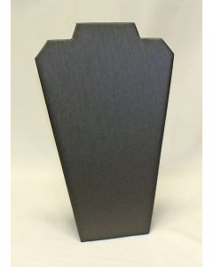 Easel Bust Display- Steel Grey