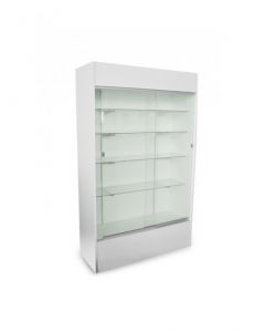 White Wall Unit Display Case