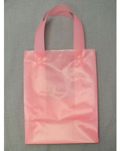 Medium Pink Frosted Shopper