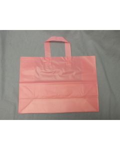 Large Pink Frosted Shopper